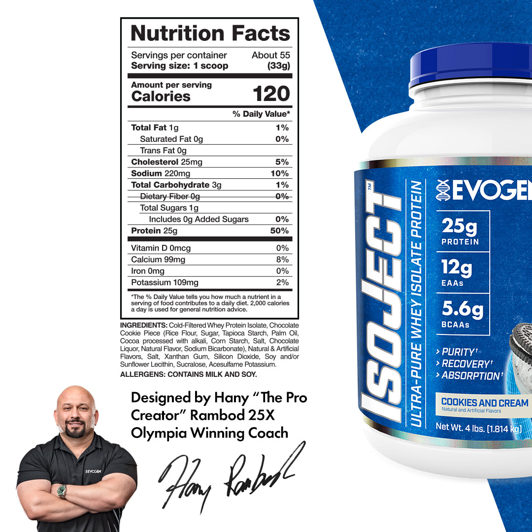 Proteína Isolada ISOJECT INTL 55 Servicios 3.88 Lbs 1.76 Kg
